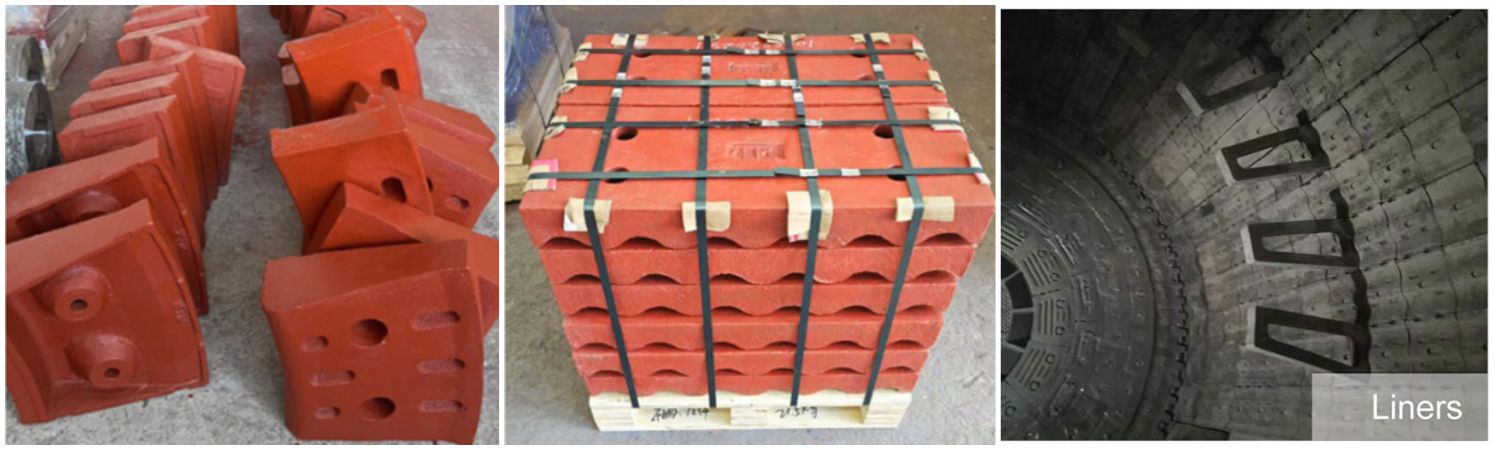 revestimentos de moinhos